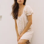 By S-kin | Linen Dress in Natural | Sustainable Melbourne Label